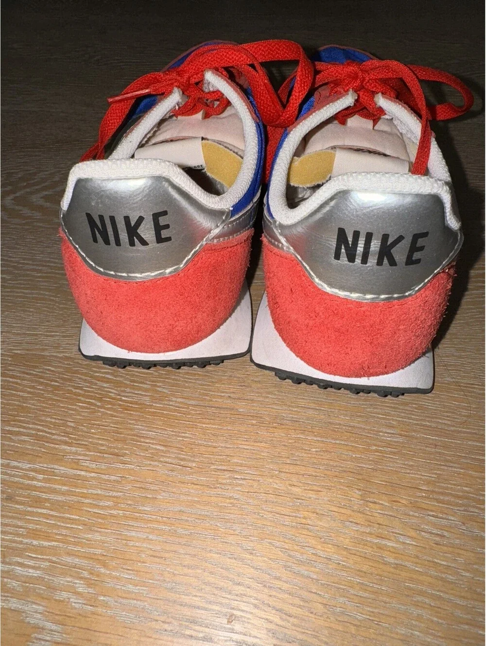 Nike Waffle Trainer 2 SP Red Blue DC2646 Sz 7M 8.5W Sneakers Tennis Shoes